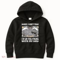 Sorry I CanT Talk IM On The Phone With My Dad Ouija Board Kids Hoodie thumb 0