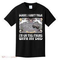Sorry I CanT Talk IM On The Phone With My Dad Ouija Board Kids T-Shirt thumb 0