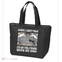 Sorry I CanT Talk IM On The Phone With My Dad Ouija Board Tote Bag thumb 3