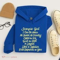 Scorpio I Can Be Mean Zodiac October November Birthday Gift Hoodie thumb 4