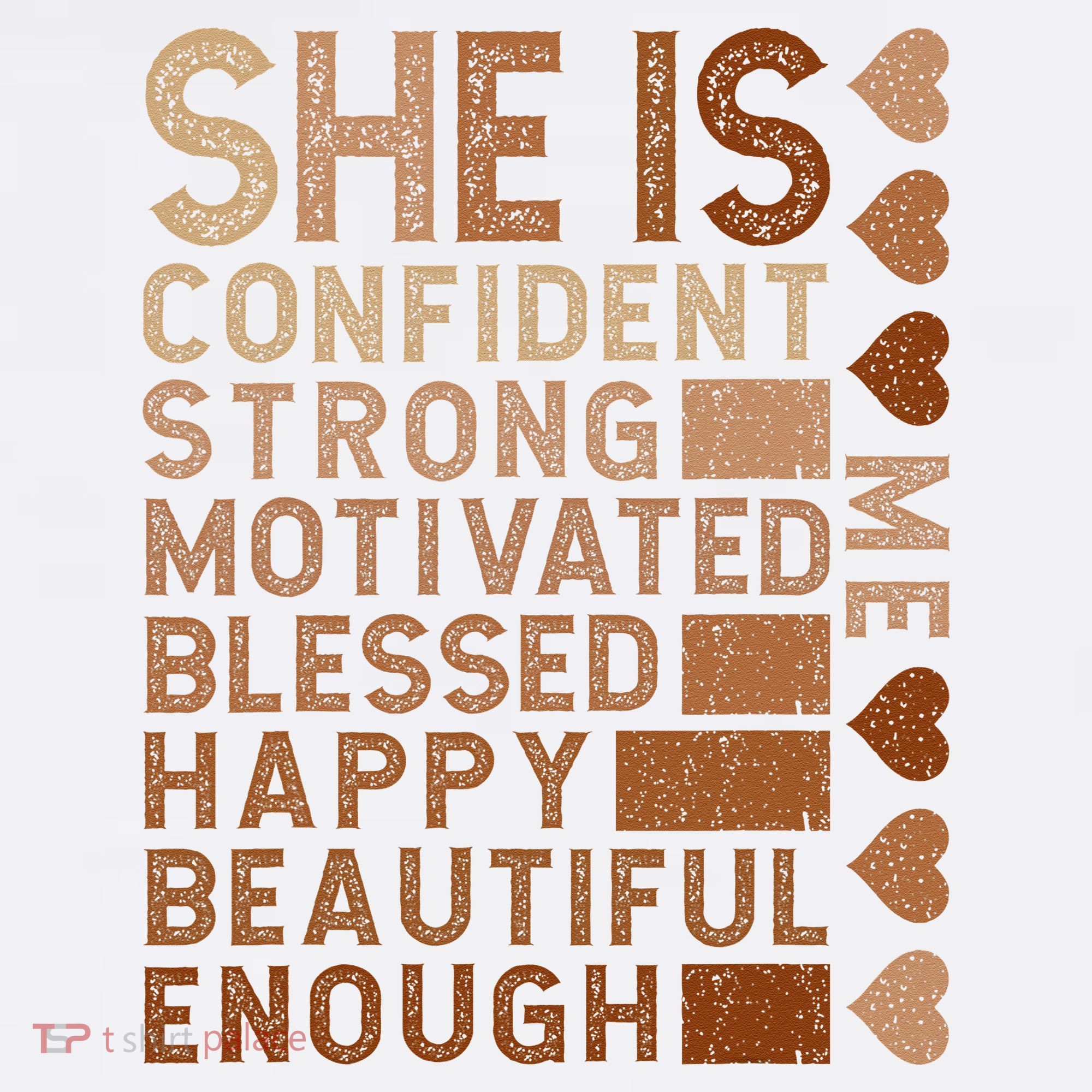 She Is Confident Strong Motivated Happy Beautiful Sweatshirt