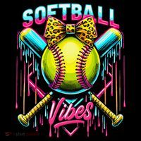 Softball Ice Cream Drip Coquette Bow Softball Vibes Coffee Mug thumb 5