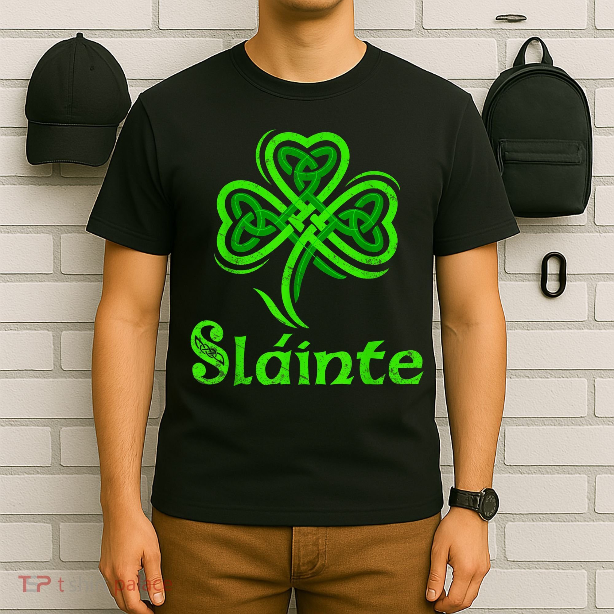 Slainte Irish Cheers Good Health St Patricks Day Slainte T-Shirt