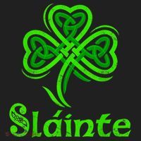 Slainte Irish Cheers Good Health St Patricks Day Slainte Golf Towel thumb 3
