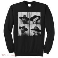 Snake In Cowboy Hat Funny Animal Photobooth Snake Owner Sweatshirt thumb 0