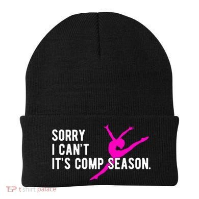 Sorry I CanT Comp Season Cheer Comp Dance Dancing Beanie