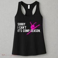Sorry I CanT Comp Season Cheer Comp Dance Dancing Women's Tank Top thumb 3