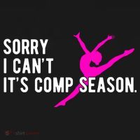 Sorry I CanT Comp Season Cheer Comp Dance Dancing Tank Top thumb 6
