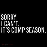 Sorry I CanT ItS Comp Season Cheer Comp Dance Ornament thumb 1