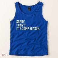 Sorry I CanT ItS Comp Season Cheer Comp Dance Tank Top thumb 2