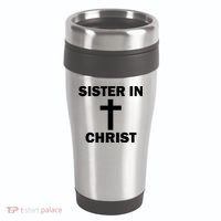 Sister In Christ Family Matching 16oz Travel Tumbler thumb 0