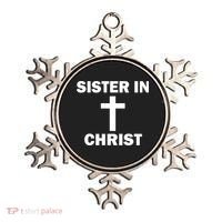 Sister In Christ Family Matching Ornament thumb 0