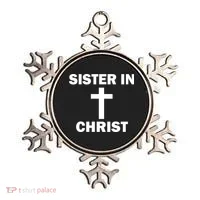 Sister In Christ Family Matching Ornament thumb 0