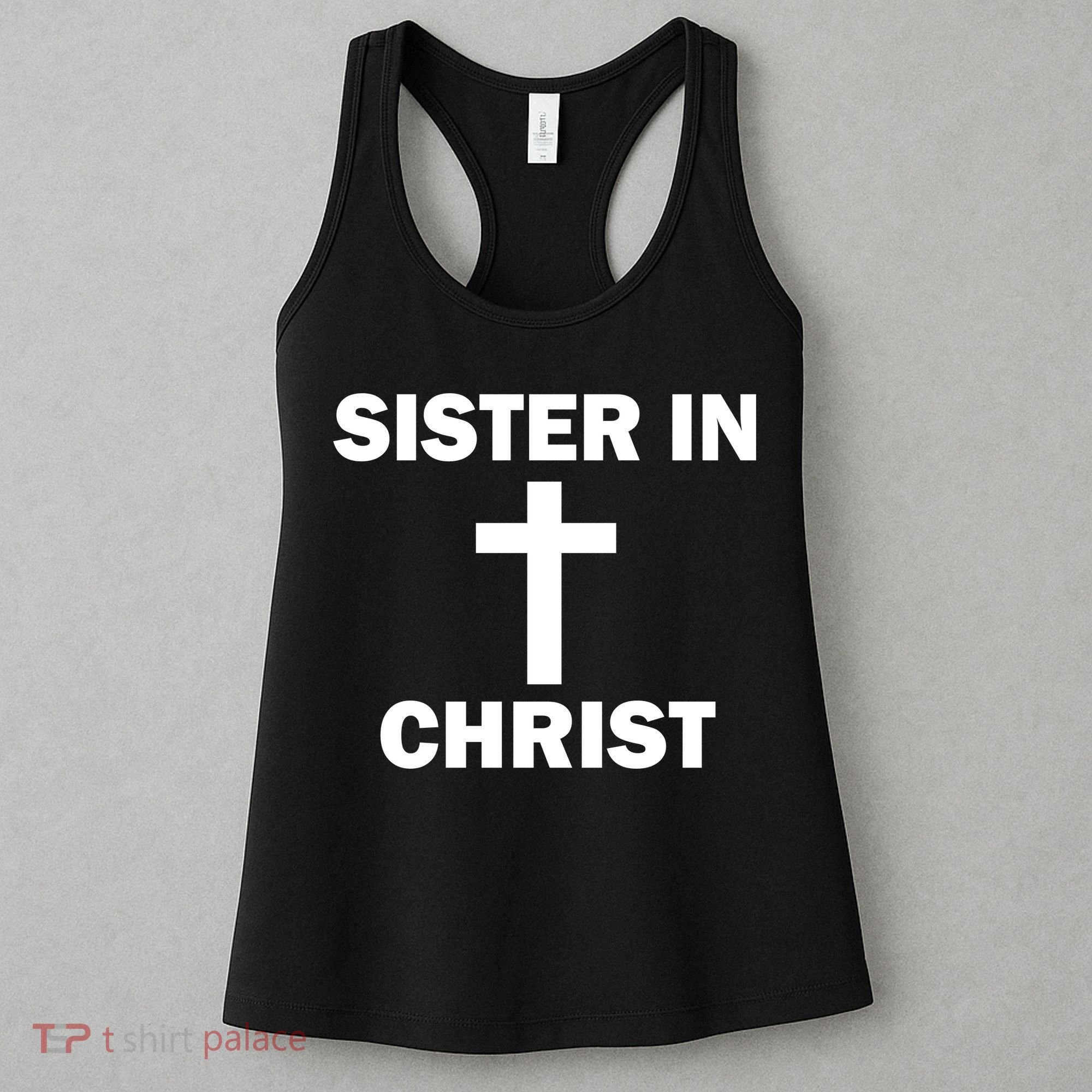 Sister In Christ Family Matching Women's Tank Top