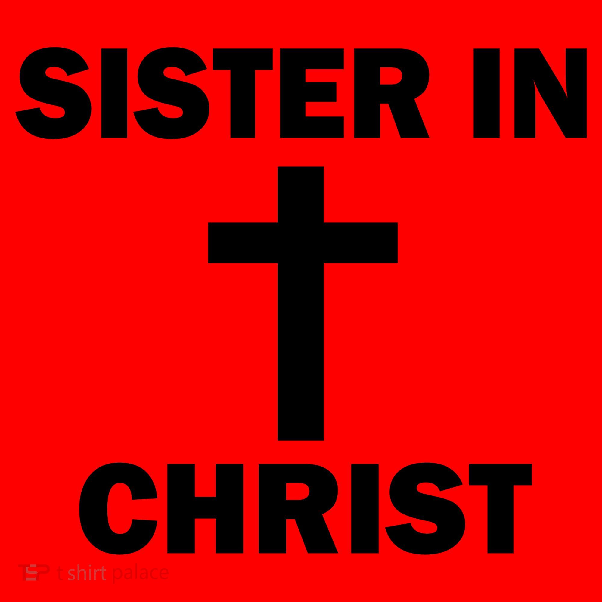Sister In Christ Family Matching Santa Hat