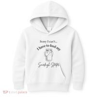 Sorry I CanT...I Have To Feed My Sourdough Starter Kids Hoodie thumb 0
