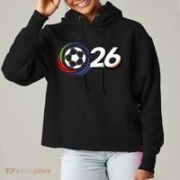 Soccer International Cup 2026 USA Edition Ladies Heavyweight Boxy Pullover Hoodie thumb 0