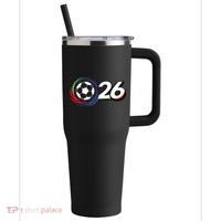 Soccer International Cup 2026 USA Edition 40oz Vacuum Insulated Stainless Steel Travel Tumbler thumb 0