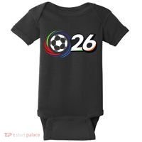 Soccer International Cup 2026 USA Edition Baby Bodysuit thumb 0