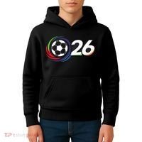 Soccer International Cup 2026 USA Edition Kids Hoodie thumb 4