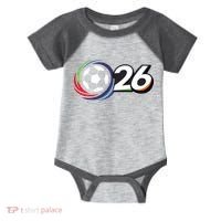 Soccer International Cup 2026 USA Edition Infant Baby Jersey Bodysuit thumb 0
