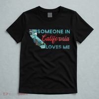 Someone In California Loves Me California T-Shirt thumb 5