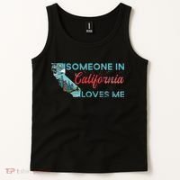 Someone In California Loves Me California Tank Top thumb 2