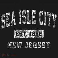 Sea Isle City New Jersey Nj Vintage Established Sports T-Shirt thumb 7