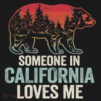 Someone In California Loves Me Mousepad thumb 1