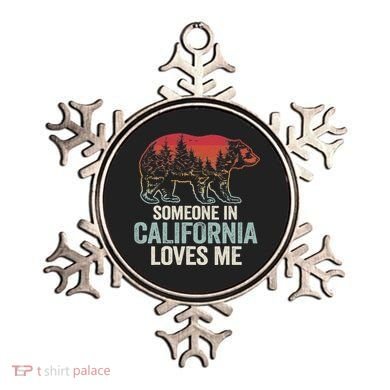 Someone In California Loves Me Ornament