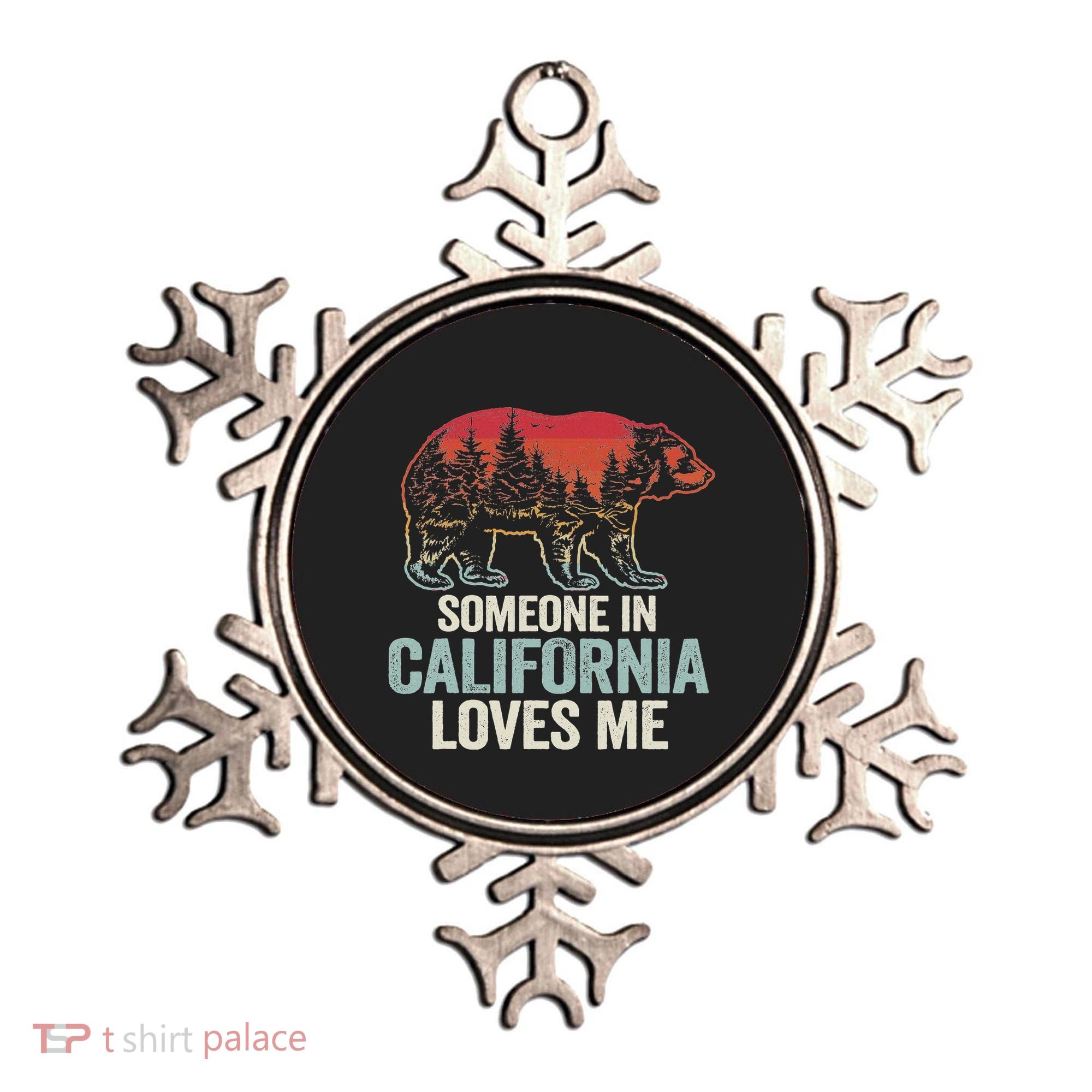 Someone In California Loves Me Ornament