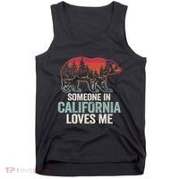 Someone In California Loves Me Tank Top thumb 0