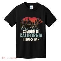 Someone In California Loves Me Kids T-Shirt thumb 0