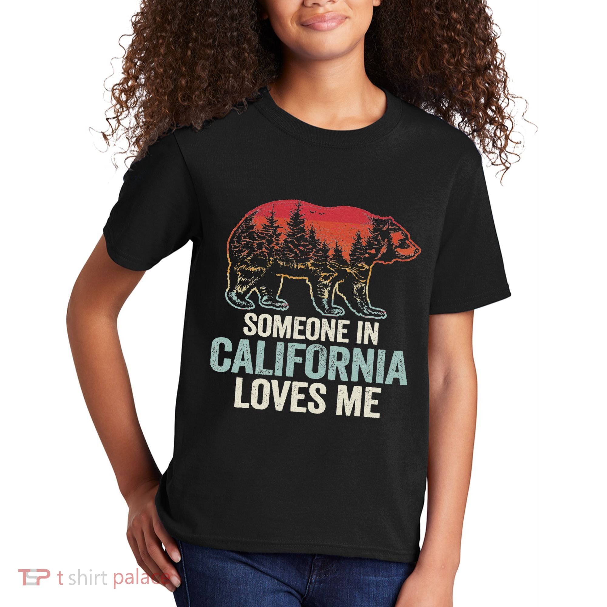 Someone In California Loves Me Kids T-Shirt