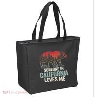 Someone In California Loves Me Tote Bag thumb 2