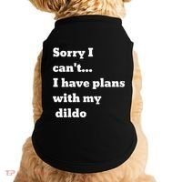 Sorry I CanT. I Have Plans With My Dildo Doggie Tank thumb 0