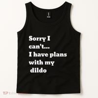 Sorry I CanT. I Have Plans With My Dildo Tank Top thumb 2