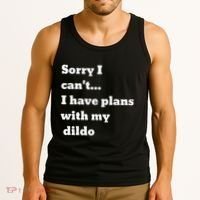 Sorry I CanT. I Have Plans With My Dildo Tank Top thumb 3