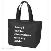 Sorry I CanT. I Have Plans With My Dildo Tote Bag thumb 3