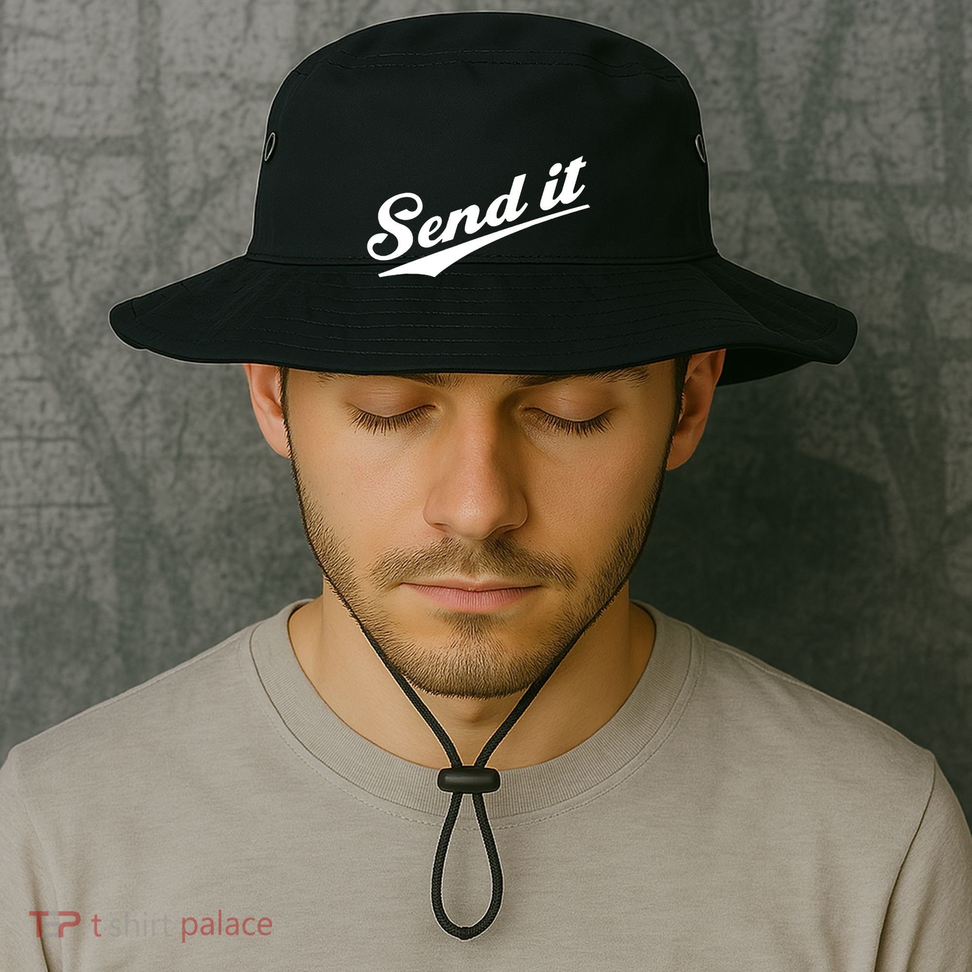 Sent It Classic Logo Bucket Hat