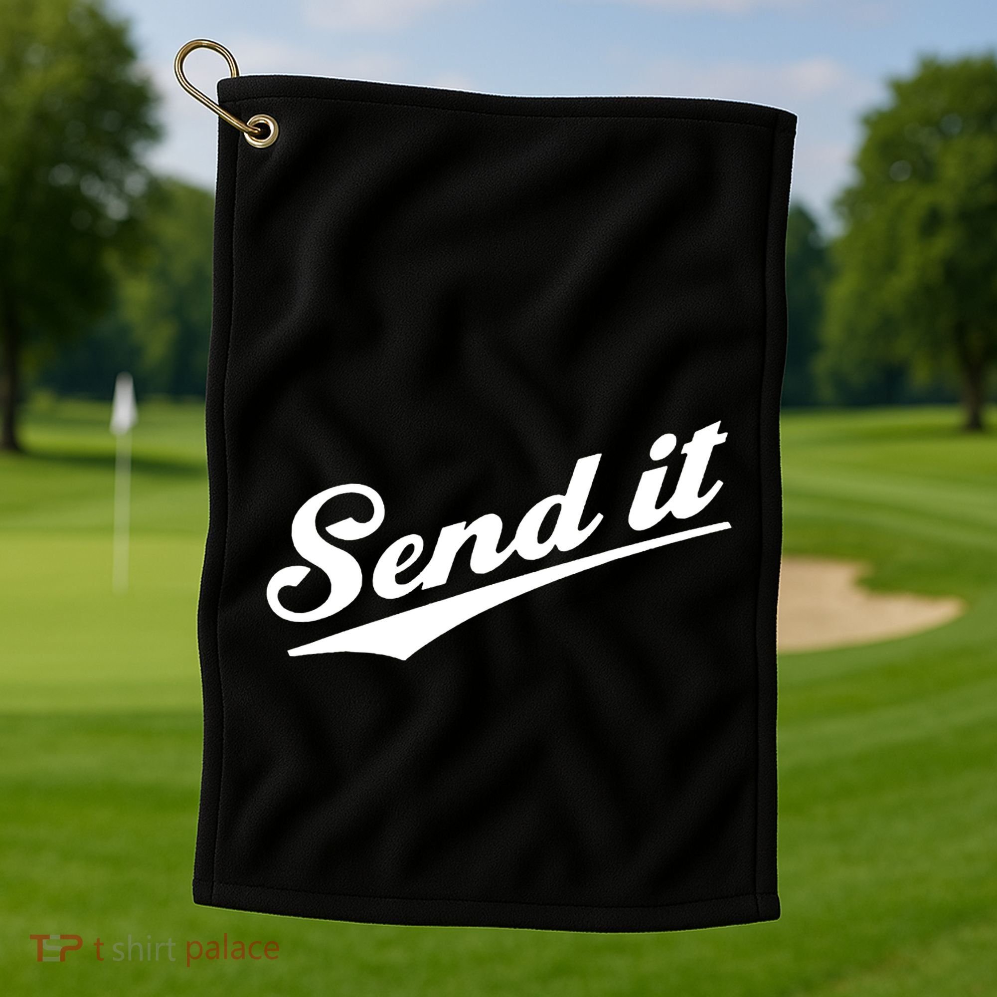 Sent It Classic Logo Golf Towel