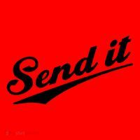 Sent It Classic Logo Santa Hat thumb 1