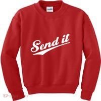 Sent It Classic Logo Kids Sweatshirt thumb 0