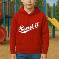 Sent It Classic Logo Kids Hoodie thumb 2