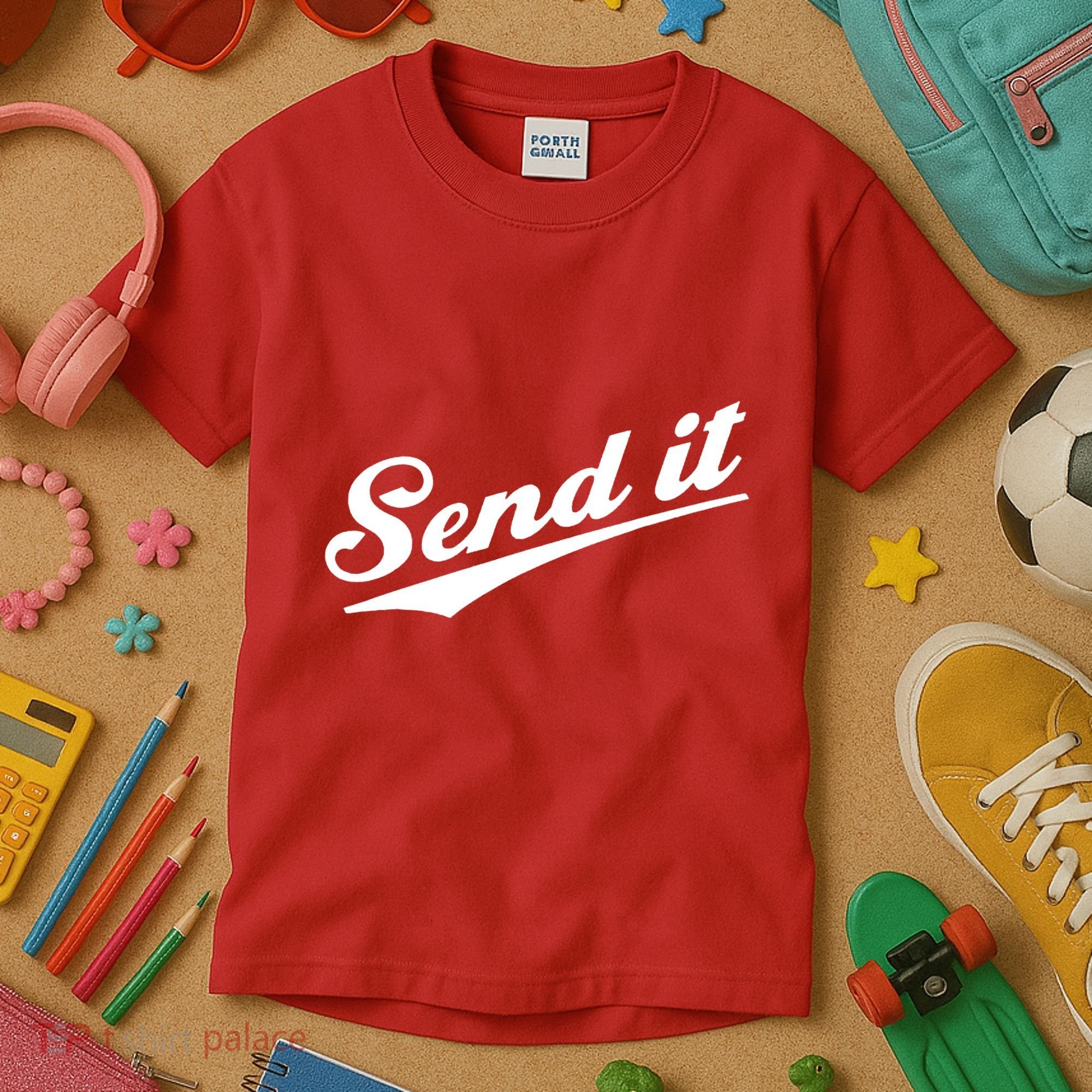 Sent It Classic Logo Kids T-Shirt