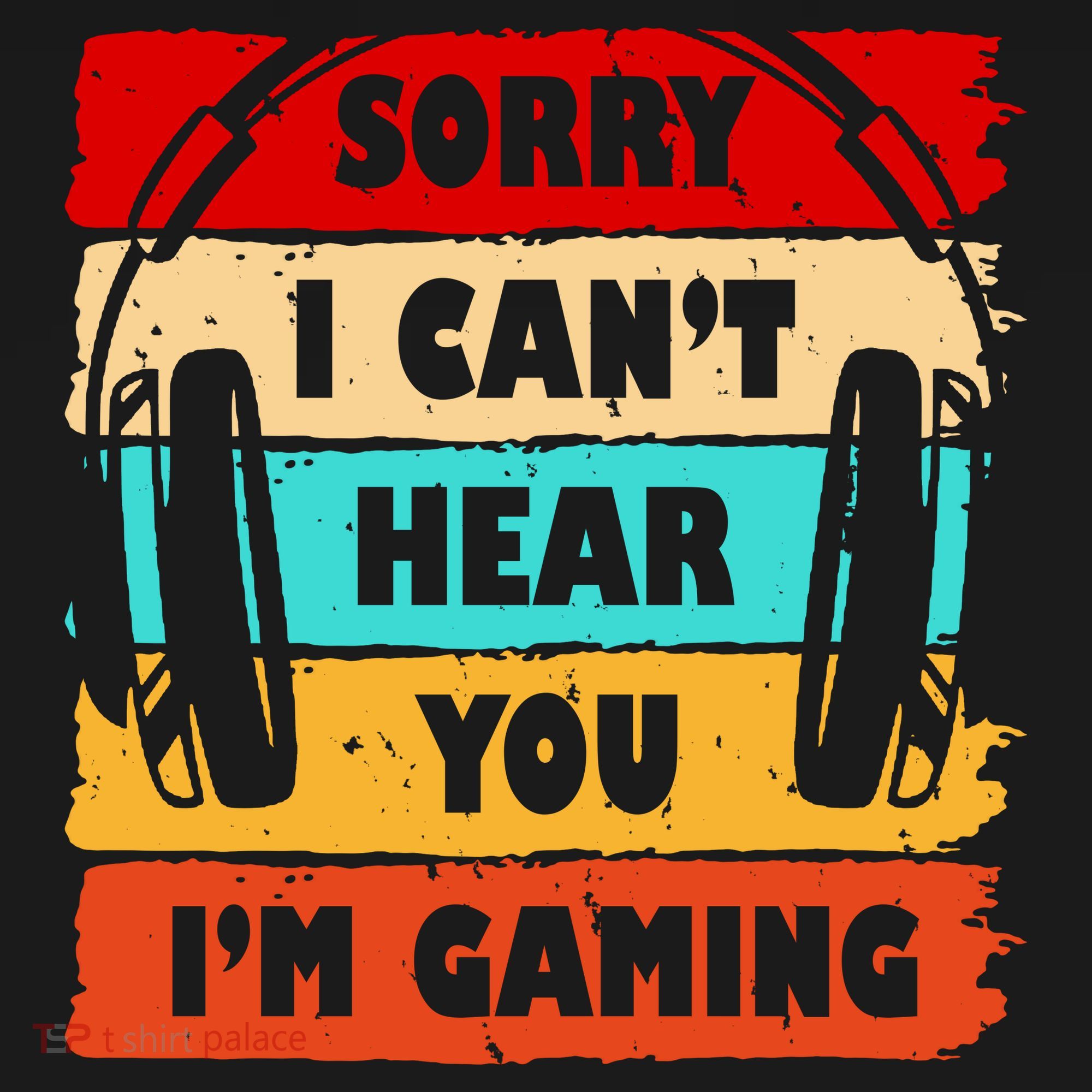 Sorry I Can't Hear You I'm Gaming Retro Backpack
