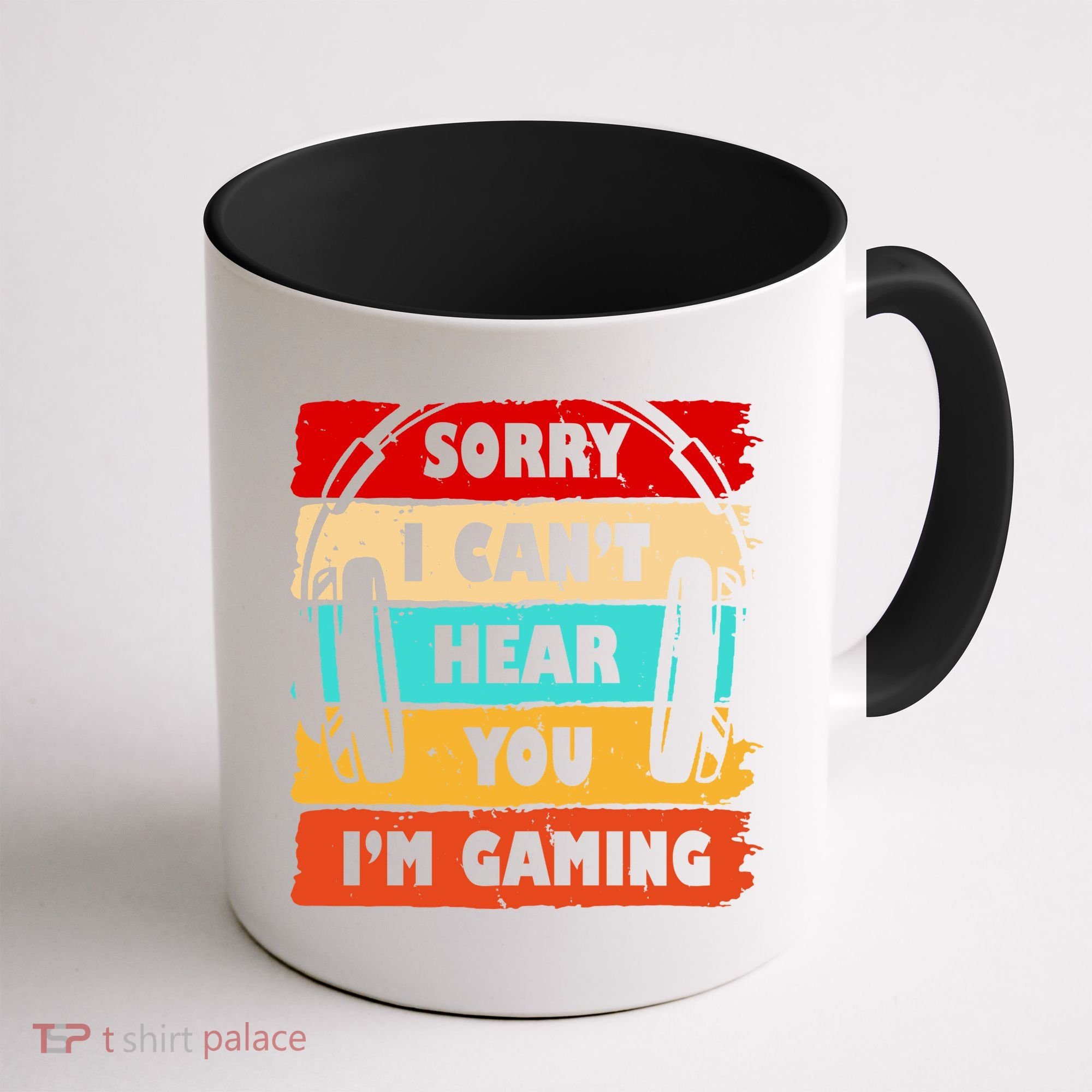 Sorry I Can't Hear You I'm Gaming Retro Coffee Mug