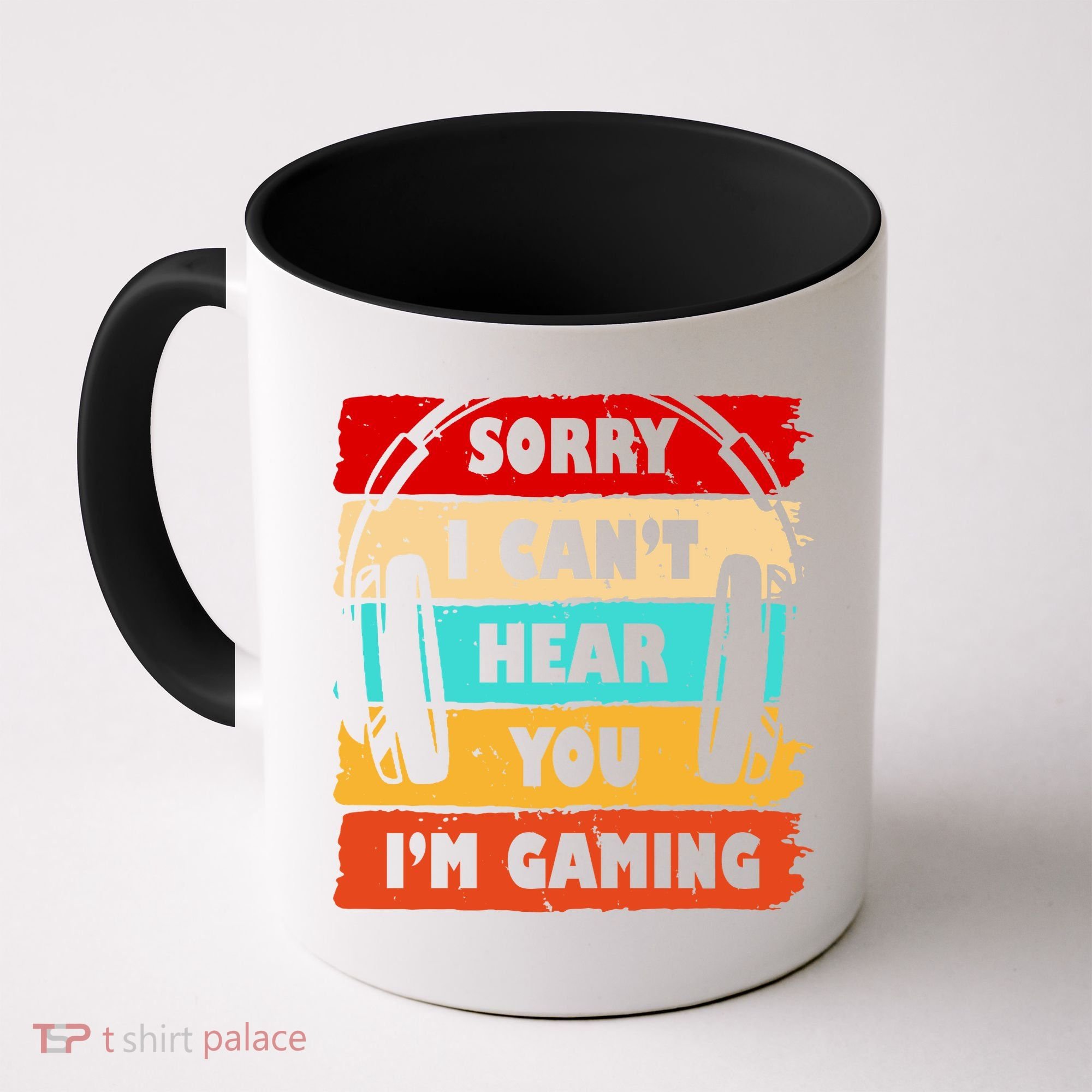 Sorry I Can't Hear You I'm Gaming Retro Coffee Mug