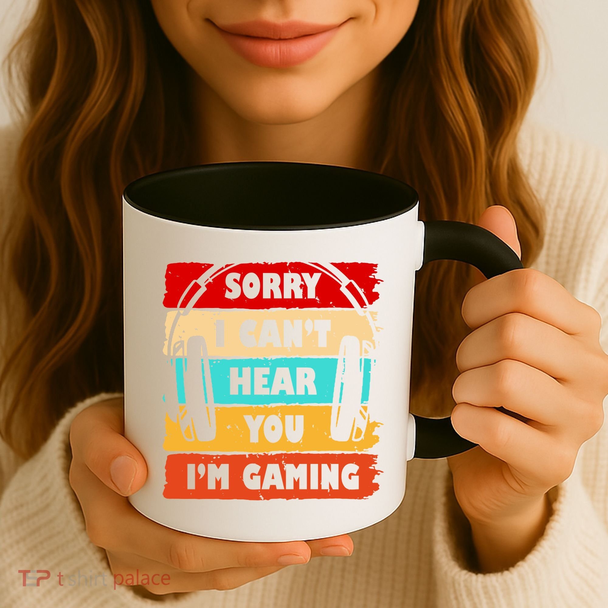 Sorry I Can't Hear You I'm Gaming Retro Coffee Mug