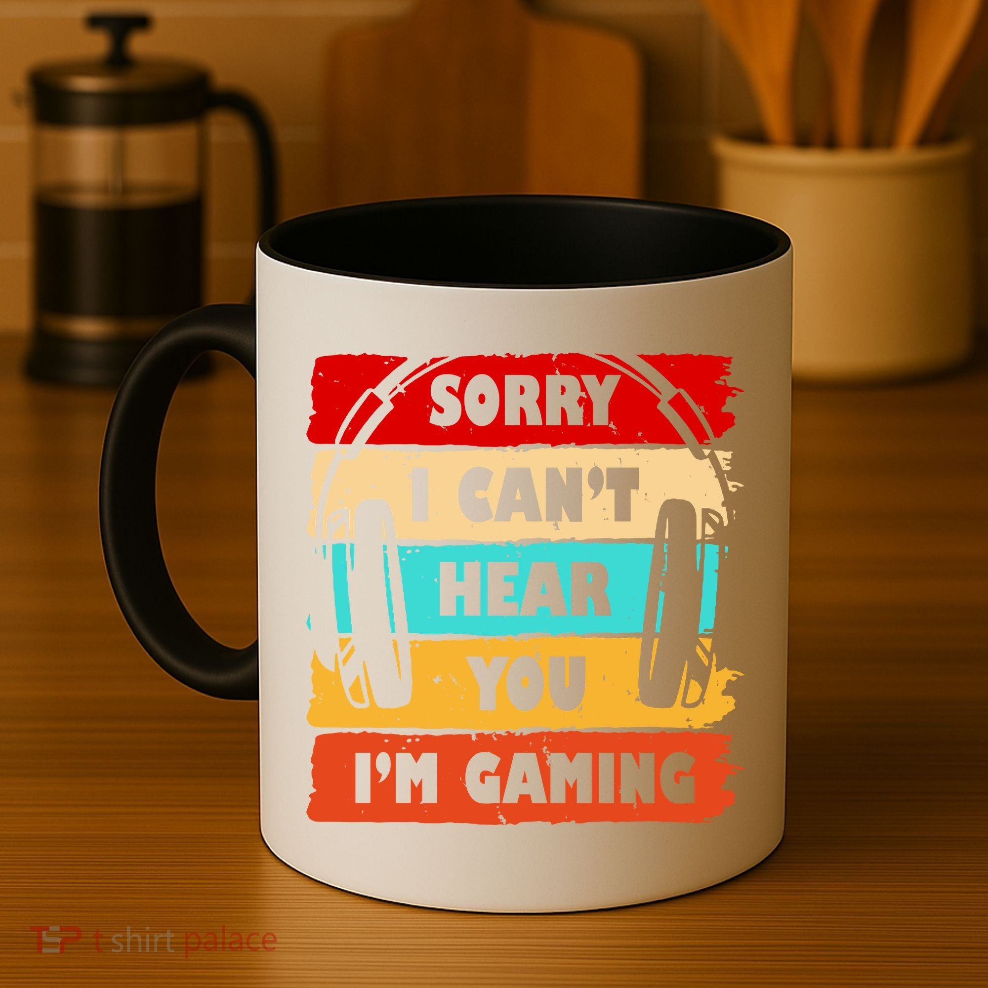 Sorry I Can't Hear You I'm Gaming Retro Coffee Mug
